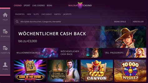 malina casino bewertung